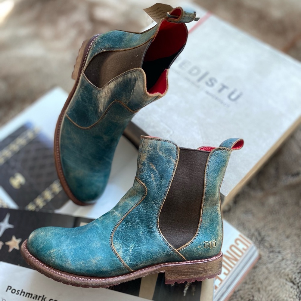 Bed Stu Nandi Leather Ankle Boots